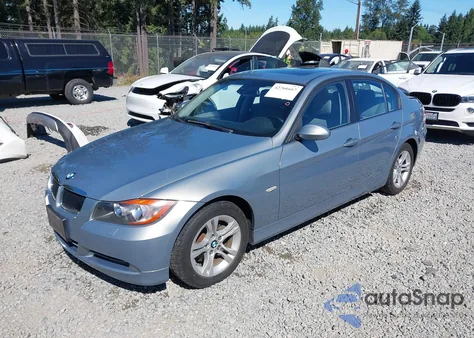 2008 BMW 328Xi from USA, damaged, VIN WBAVC73578KP38646